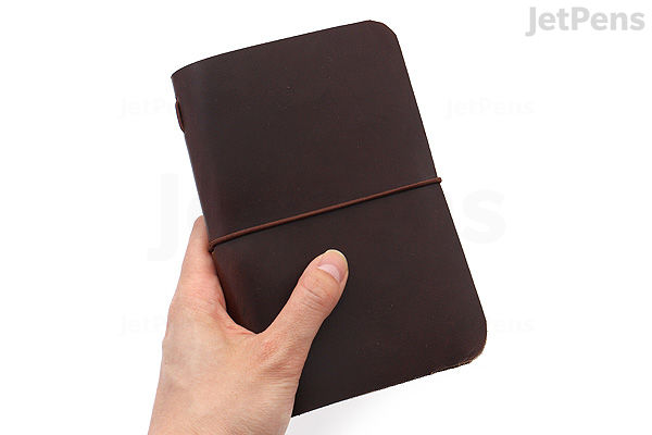 Plot Notebook Story Supply Co. Simple Plot Notebook - Blank - Brown Leather | JetPens