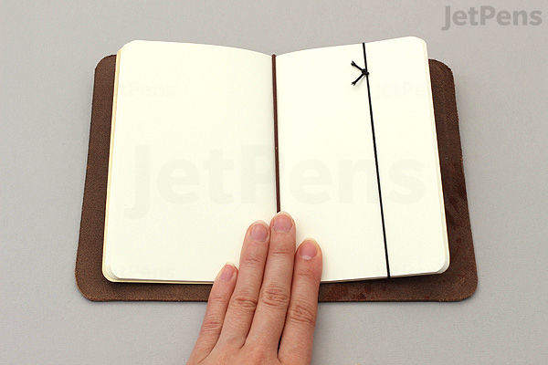 Plot Notebook Story Supply Co. Simple Plot Notebook - Blank - Burgundy Leather | JetPens