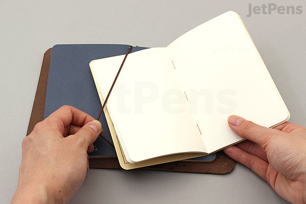 Story Supply Co. Simple Plot Notebook - Blank - Brown Leather | JetPens