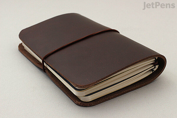 Story Supply Co. Simple Plot Notebook - Blank - Burgundy Leather | JetPens