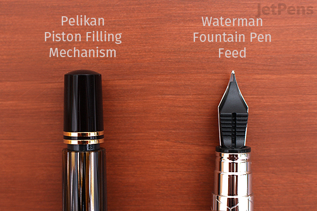 Pelikan Pison Filling Mechanism and Waterman Fountain Pen Feed