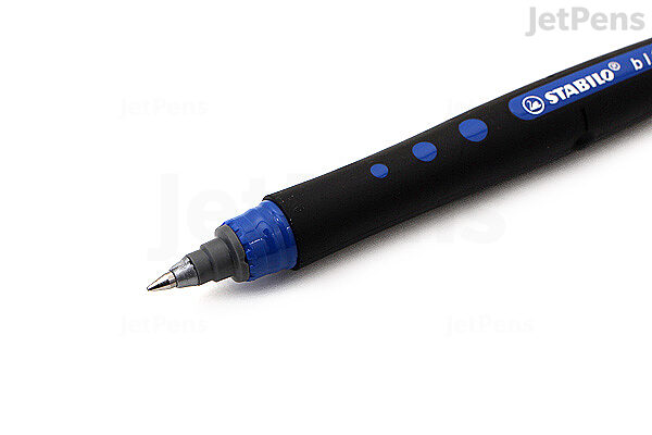  STABILO Bionic Bl@ck Pen, Medium, Blue, 0.5 mm (370140) :  Office Products