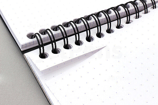 Rhodia A6 5/5 Square Grid 160 Page Staplebound Paper Notebook Pad Design  Maths
