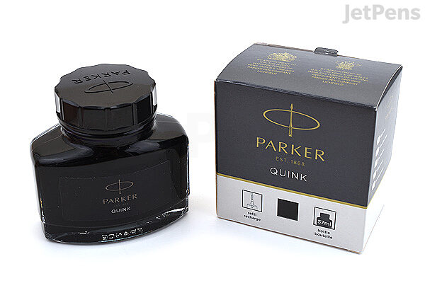Parker Quink Ink Bottle, Black, 57 ml