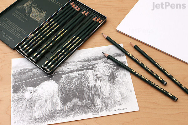 Faber-Castell 9000 Graphite Pencil 2B JetPens