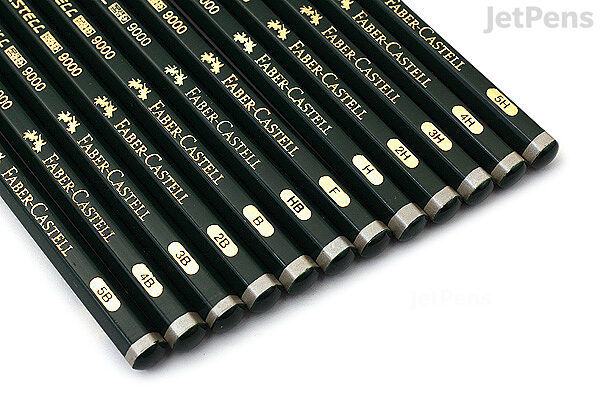 Set of 24 Staedtler Mars Lumograph Art Drawing Pencils, Break-Resistant  Bonded Lead