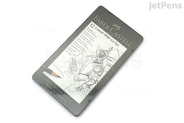 Faber-Castell 9000 Artist Graphite Drawing Set with Bag