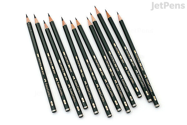 Faber-Castell 9000 Graphite Pencil Lead Box 3B, Sketch