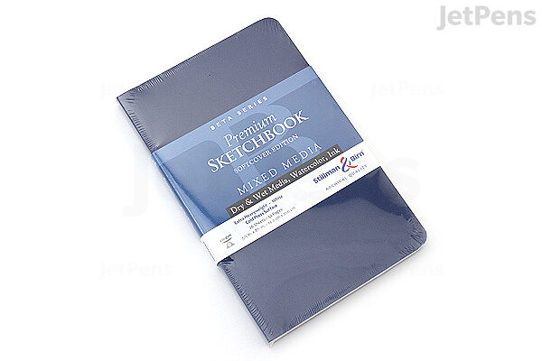 BETA SOFTCOVER MIXED MEDIA SKETCHBOOK CP 26SH 270GSM 8X10 - 851177003727