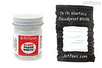How to use Dr PH Martin's Bleedproof White - Must Have Ink for
