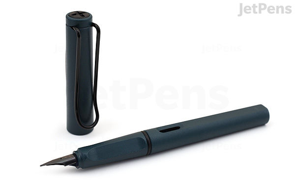 LAMY Safari Fountain Pen Petrol Extra Fine JetPens