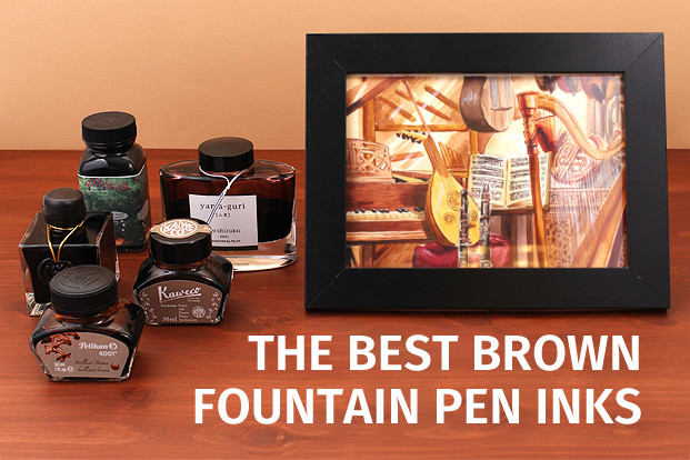 The Best Brown Fountain Pen Inks | JetPens
