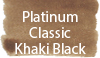 Platinum Classic Khaki Black
