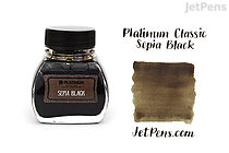 Chancelière Universelle Platinum - Sepia Black