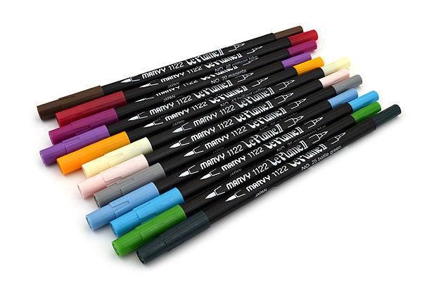 Marvy le plume ii brush pens Clearance