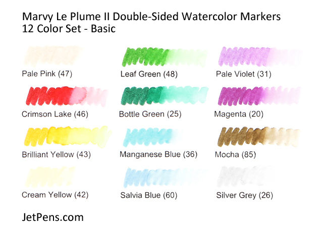 Marvy watercolor markers Clearance