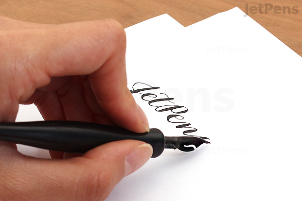 Avoid smudging your work by writing under the line.