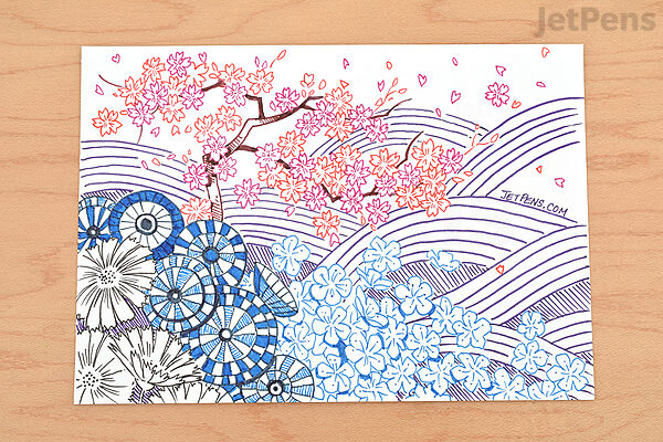 Sakura Pigma Micron PN Purple - Wet Paint Artists' Materials and Framing