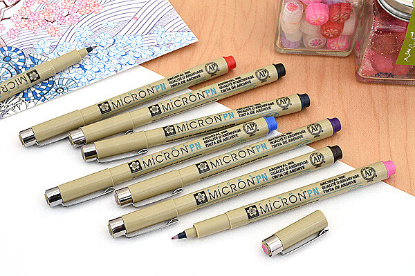 Sakura Micron PN Plastic Nib Pens