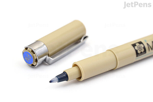 9 x Sakura Pigma Micron Fineliner Pens - 01/05/Brush -05/08/PN - 03/05/Graphic