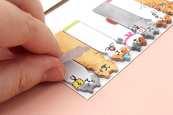 Goro Goro Nyansuke Sticky Note Page Markers - Kawaii Pen Shop
