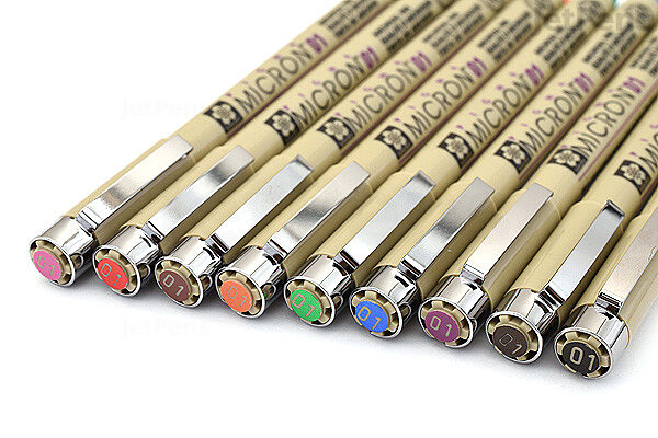 Pigma Micron Pens - 01 (view colors)