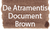 De Atramentis Document Brown