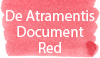 De Atramentis Document Red Ink