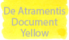 De Atramentis Document Yellow Ink