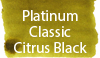 Platinum Classic Citrus Black Ink