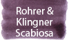 Rohrer & Klingner Eisen-Gallus-Tinte Scabiosa (Iron/Gall-Nut-Ink Scabiosa)