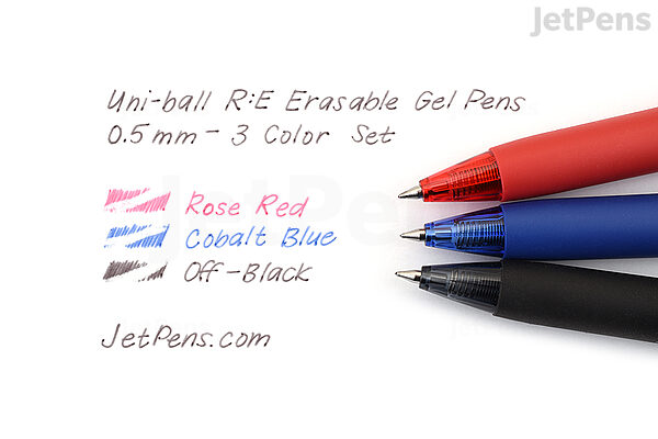Uni Ball R E Erasable Gel Pen 0 5 Mm 3 Color Set Jetpens Uni Ball R E Erasable Gel Pen 0 5 Mm 3 Color Set Jetpens