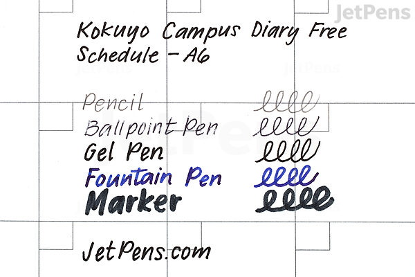 Kokuyo Campus Marker Pen - Stamp / Line - Square