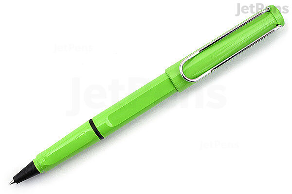 Lamy Safari Rollerball Pen Medium Point Green Jetpens