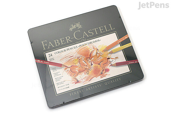 Faber-Castell Polychromos Coloured Pencil Set of 24