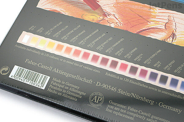 Faber-Castell Polychromos Artists' Color Pencil 120 Set Metal Tin