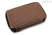 Global Art Pencil Case, Genuine Leather, Brown, 96 Pencils - The Art  Store/Commercial Art Supply