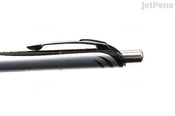 BL77-A Pentel EnerGel Deluxe RTX Liquid Gel Pen, 0.7mm, Black Ink, Pack of  12