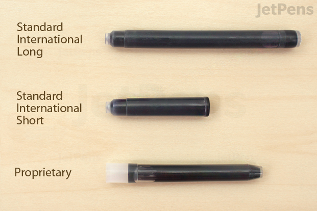 Standard international cartridges share the same design.
