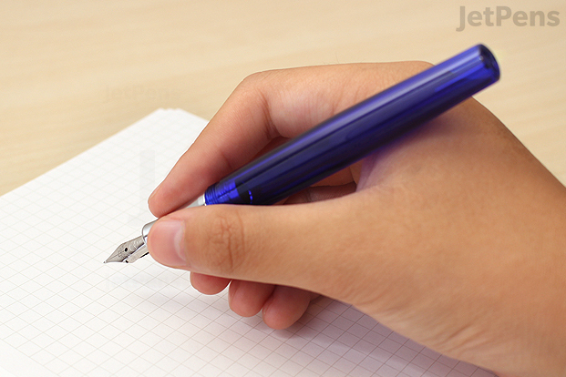Give the ink time to saturate the pen's feed before writing.