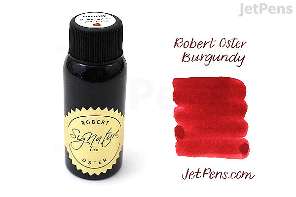 Robert Oster Burgundy Signature Ink - 50 ml Bottle - ROBERT OSTER 50212