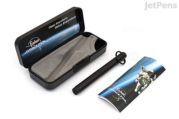 Fisher Space Pen Backpacker Key Ring Space Pen - Medium Point - Black Body