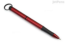 Fisher Space Pen Backpacker Key Ring Space Pen - Medium Point - Red Body - FISHER SPACE PEN BP-R