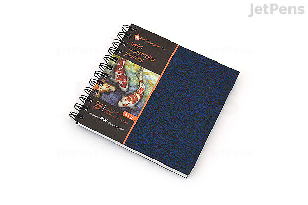 Global Art Hand Book Field Watercolor Journal - Cold Press - 6" X 6" | Jetpens