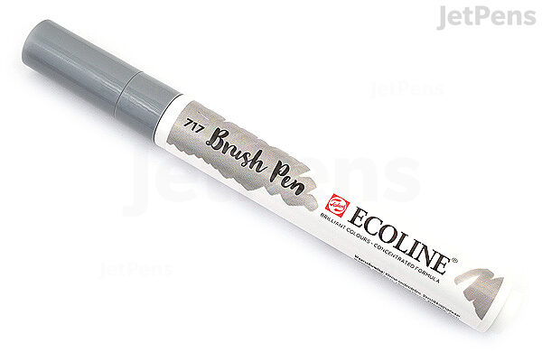 Ecoline Watercolour Brush Pen, Cold Grey - The Art Store