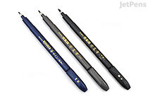 Zebra Disposable Brush Pens - 3 Pen Bundle - JETPENS ZEBRA WF BUNDLE
