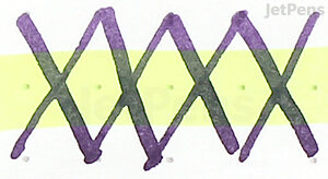De Atramentis Document Violet - Good Ink Highlighter Resistance