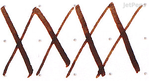 Noodler's #41 Brown Ink Writing Sample 