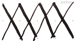 Noodler's Borealis Black Ink Writing Sample 