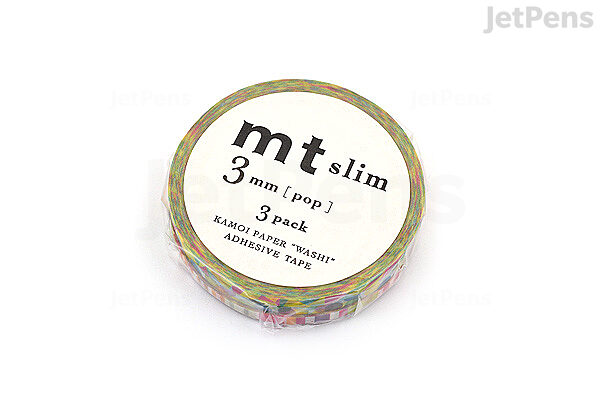 mt Patterns Washi Paper Masking Tape: 3/5 in. x 33 ft. (Hail